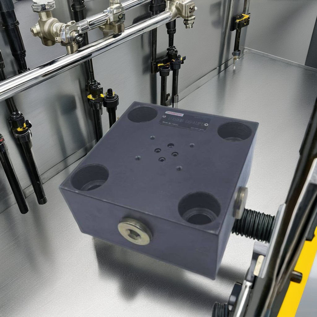 LFA Series Hydraulic 2-Way Control Cartrid Valve Block LFA50KWA-6XB/A12P12 New Condition Pressure Relief and Flow Control Valve