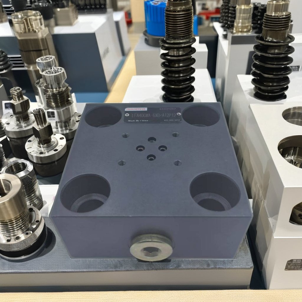 LFA Series Hydraulic 2-Way Control Cartrid Valve Block LFA50KWA-6XB/A12P12 New Condition Pressure Relief and Flow Control Valve