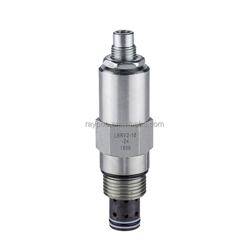 Threaded cartridge balance valve bucher hydraulic valve