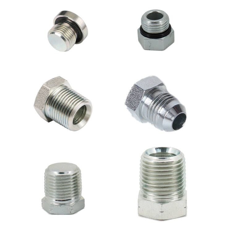 4C/4D/4J JIC Hydraulic Plug and Cap Kit Hydraulic Plug Adapters Hydraulic Valve Plug