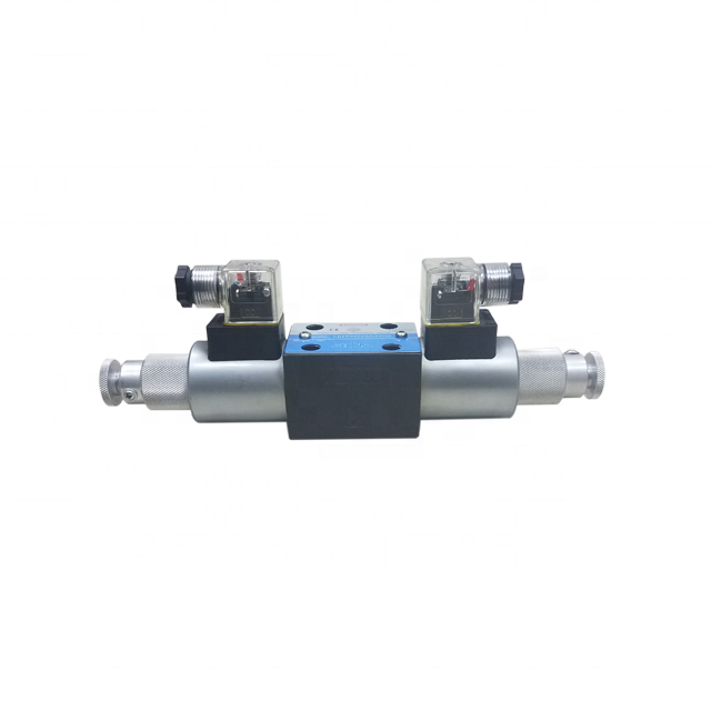 REXROTH Type LB4WE6 NG6 Cetop 3 Solenoid Operated Directional Control Valves With Locked Button
