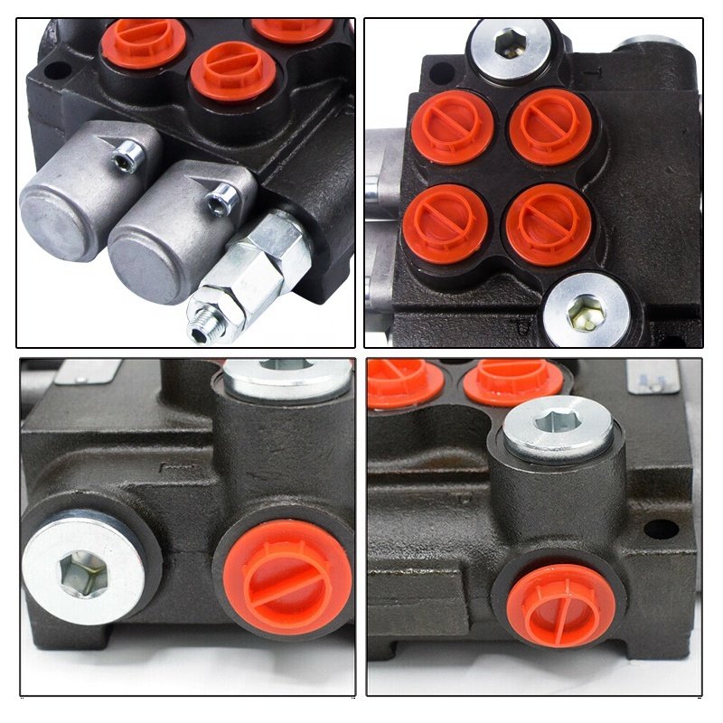 Factory P402 Joystick Hydraulic Multiple Directional Control Valve for Tractor