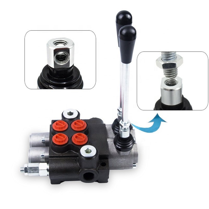 Factory P402 Joystick Hydraulic Multiple Directional Control Valve for Tractor