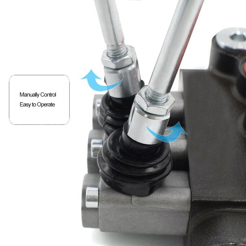 Factory P402 Joystick Hydraulic Multiple Directional Control Valve for Tractor
