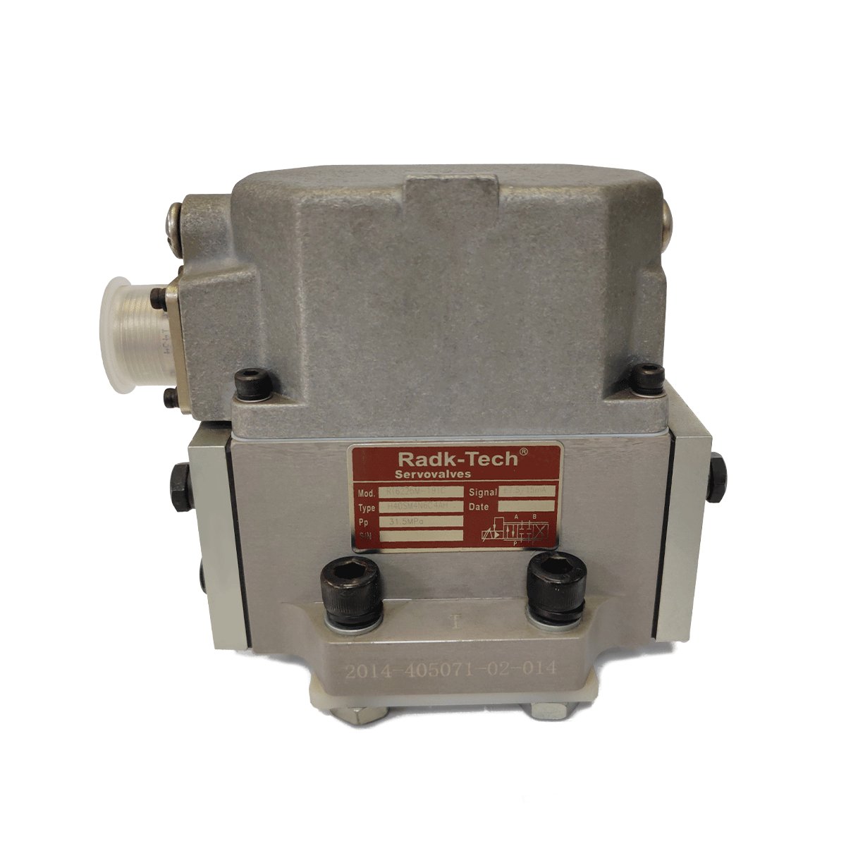 RT6225M Twin flapper-nozzle electro-hydraulic servo valve Four-way two-stage servo valve with spool and sleeve Moog 62
