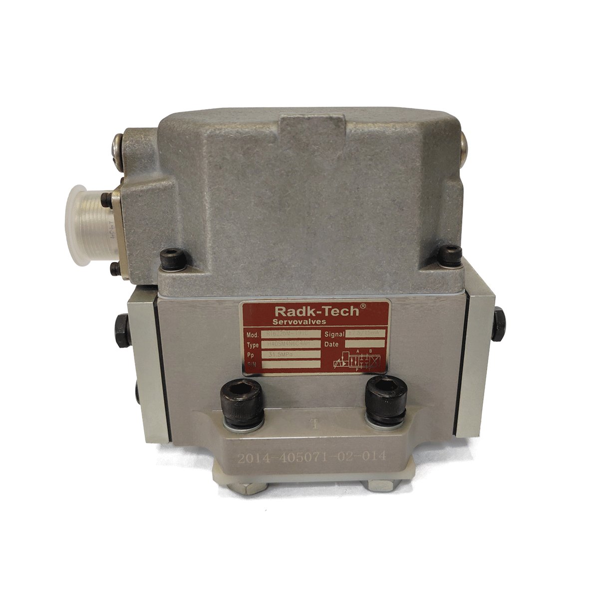 RT6225M Twin flapper-nozzle electro-hydraulic servo valve Four-way two-stage servo valve with spool and sleeve Moog 62