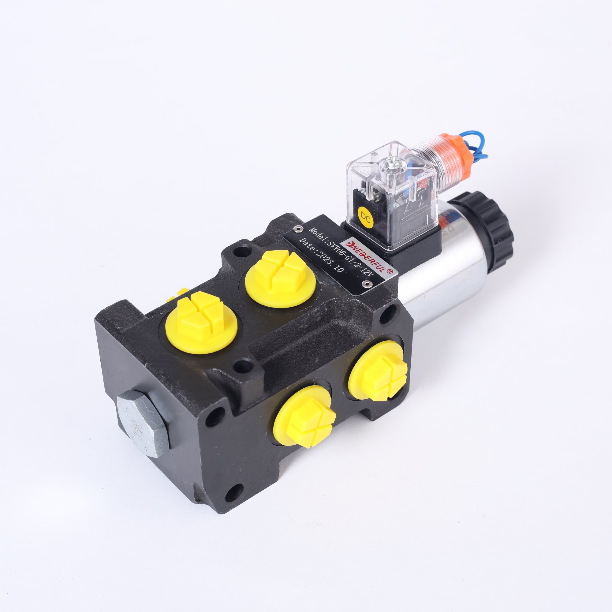 Hot Sale Hydraulic Valve Joystick with Manual Lever OEM Hydraulic Sectional Directional Control Valve for Tractor