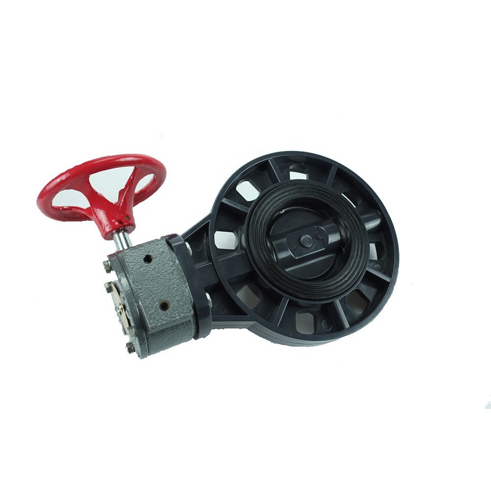 Manual Lever Handle Pvc Butterfly valve