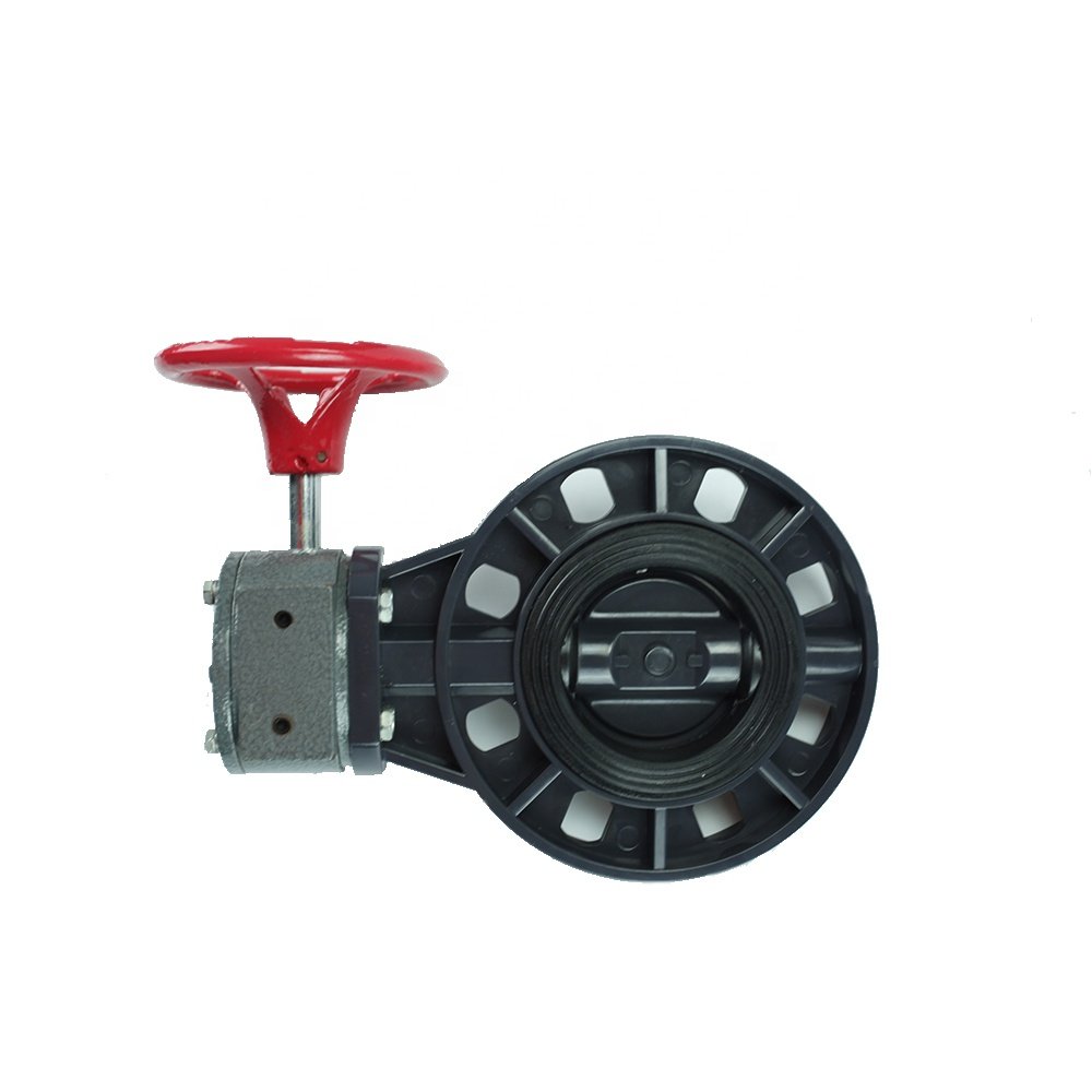 Manual Lever Handle Pvc Butterfly valve