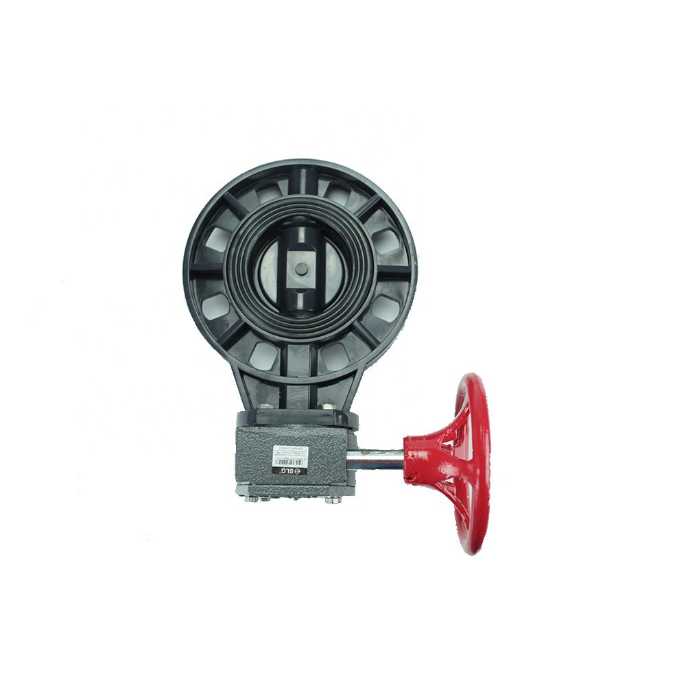 Manual Lever Handle Pvc Butterfly valve