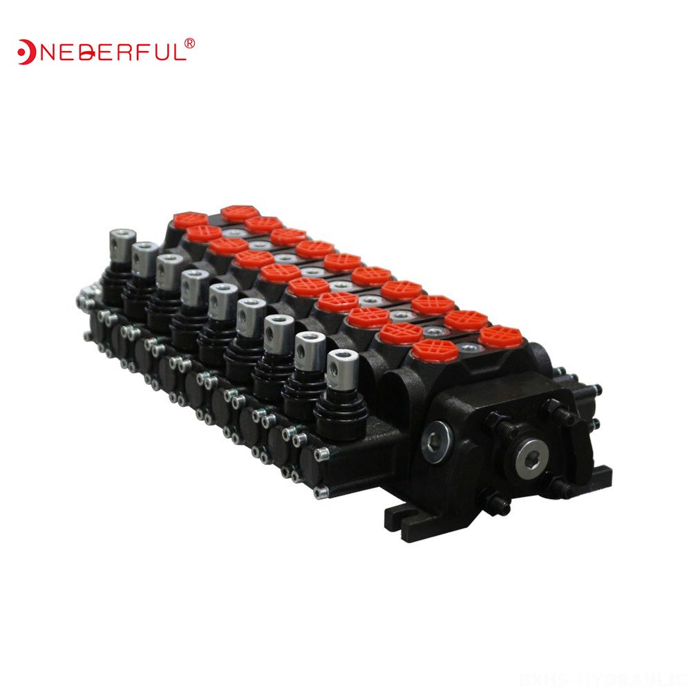 Joystick Directional Valve Dcv Solenoid Electric Hydraulic Control Valve 140 Motor Spool Hydraulic Flow Control Valve