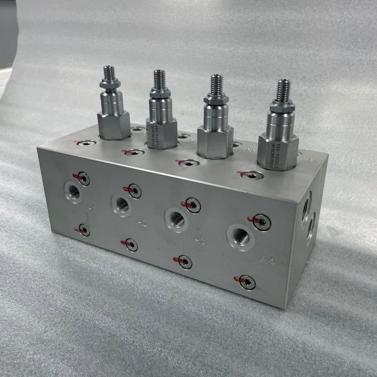 Hydraulic valve HSCO good quality low mop high phosphorous nickel plating Height regulating valve block HSCO-VSEALS