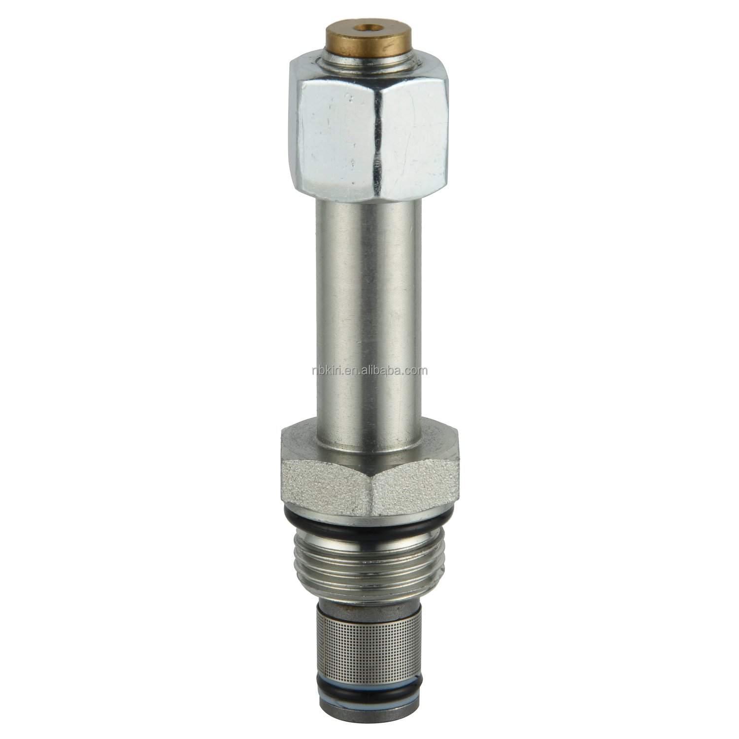 Original Excavator Hydraulic Solenoid Valve Spool Operated Cartridge Selector Valve 10-2 Cavity with Emergency Stop Function