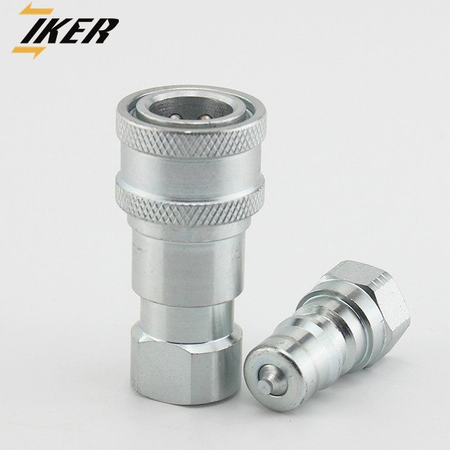 ZJ-YCC ISO 5675 agricultural machine poppet style hydraulic quick connects