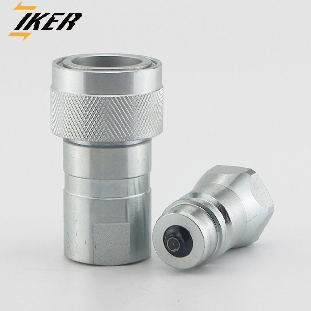 ZJ-YCC ISO 5675 agricultural machine poppet style hydraulic quick connects