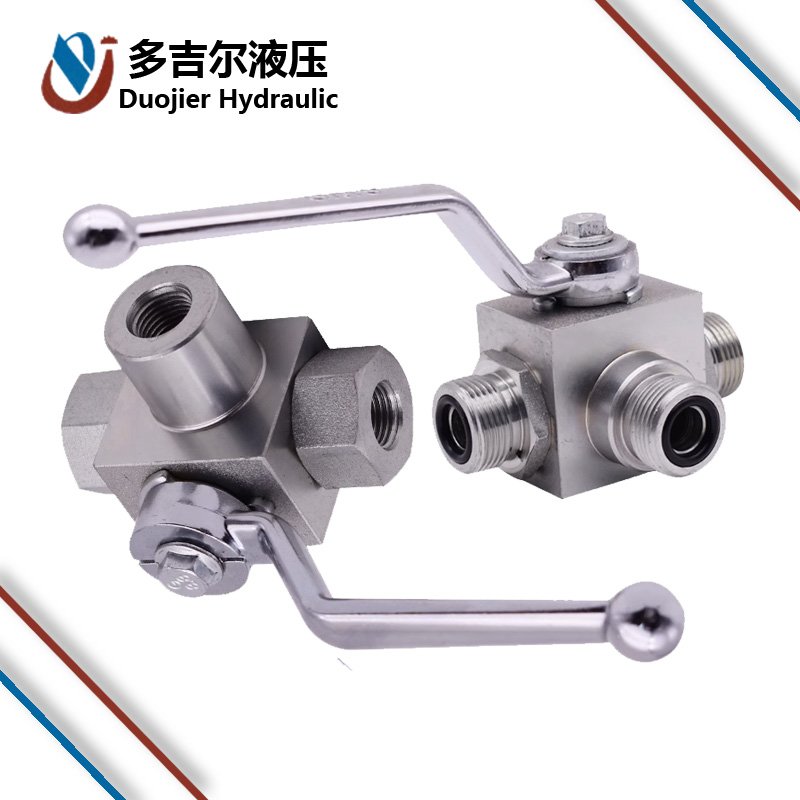 High Pressure Manual Switching ball valve KHB3K series Carbon Steel hydraulic ball valve