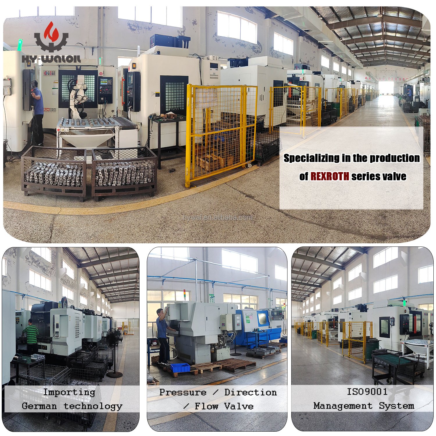 Hy-Waloil DCV40 Series 1 Joystick Hydraulic Orbital Monoblock Directional Manual Microswitch Pilot Control Valves