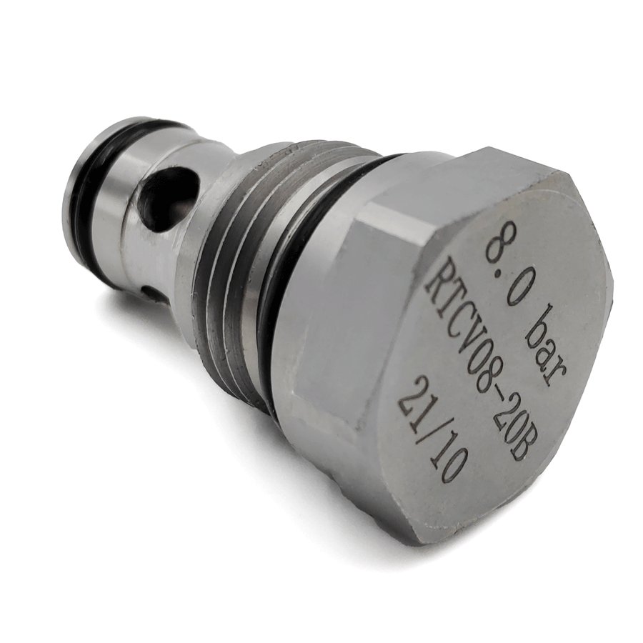 RADK CV08-20B Load Retention in Hydraulic Systems Direct acting Poppet type CVC5.S08 Hydraulic Threaded Cartridge Check Valve