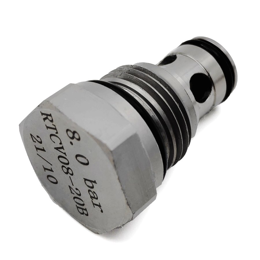 RADK CV08-20B Load Retention in Hydraulic Systems Direct acting Poppet type CVC5.S08 Hydraulic Threaded Cartridge Check Valve