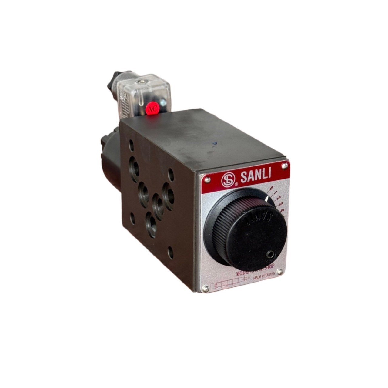 Taiwan Manufacturer Good Quality Solenoid Operated Hydraulic Laminated Flow Control Valves For Sale