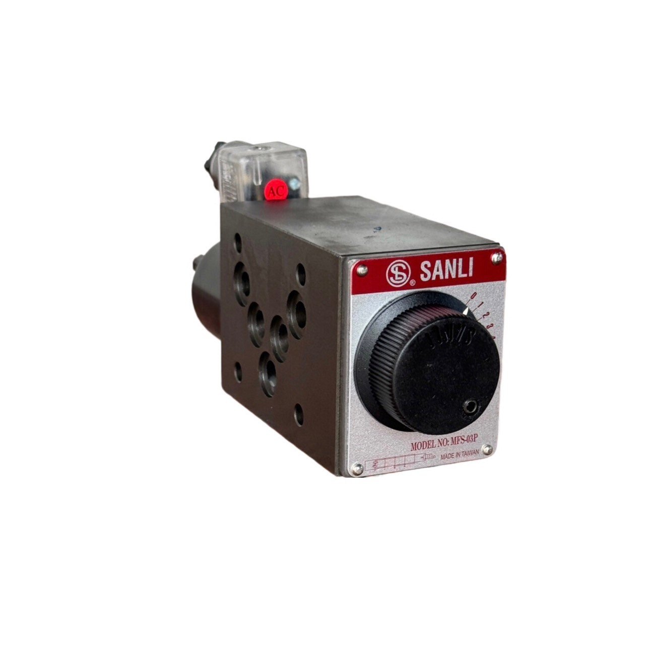 Taiwan Manufacturer Good Quality Solenoid Operated Hydraulic Laminated Flow Control Valves For Sale