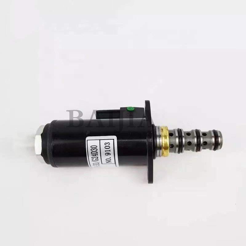 SK200-8 SK210-8 SK350-8 For Kobelco Excavator KDRDE5K-31-30C50-122 YN35V00048F1 Hydraulic Pump Solenoid Valve