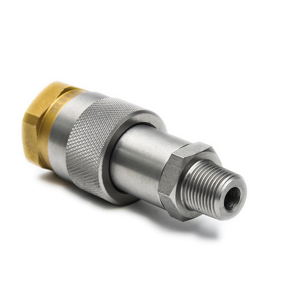 High pressure screw type ISO14540 1/4 inch hydraulic quick coupler for coal mining machinery