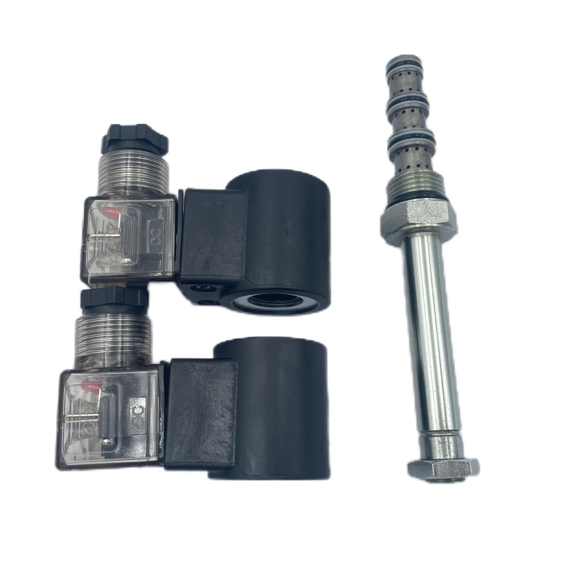 Hydraulic plug-in solenoid valve SV08-47A Three-position four-way N-type reversing valve