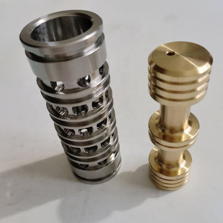 CNC Machining Grinding and Honing Hydraulic Spool Control Valves High Quality Brass Valve Core Assembly