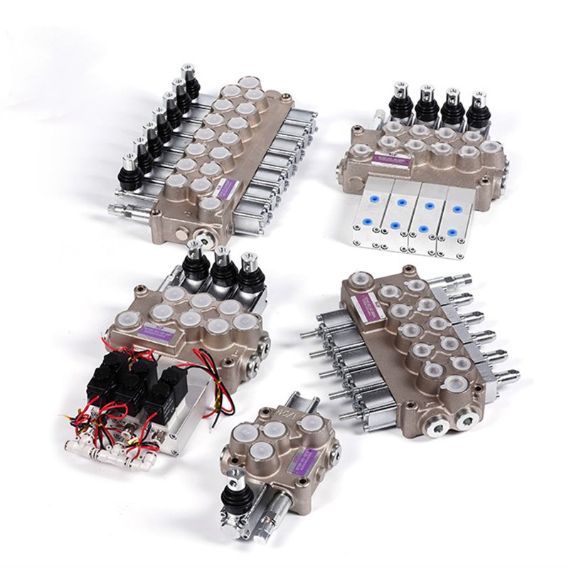 excavator hydraulic spool control valve excavator spool control valve spool valve solenoid cartridge hydraulic