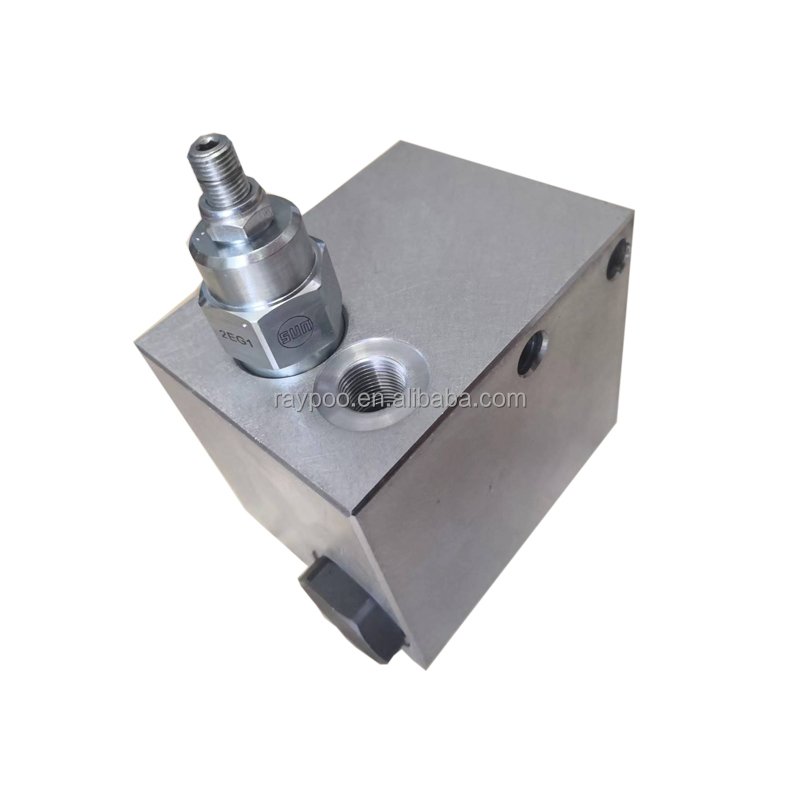 Carbon steel, aluminum alloy, cast iron hydraulic valve manifolds sun hydraulics ejv valve manifold