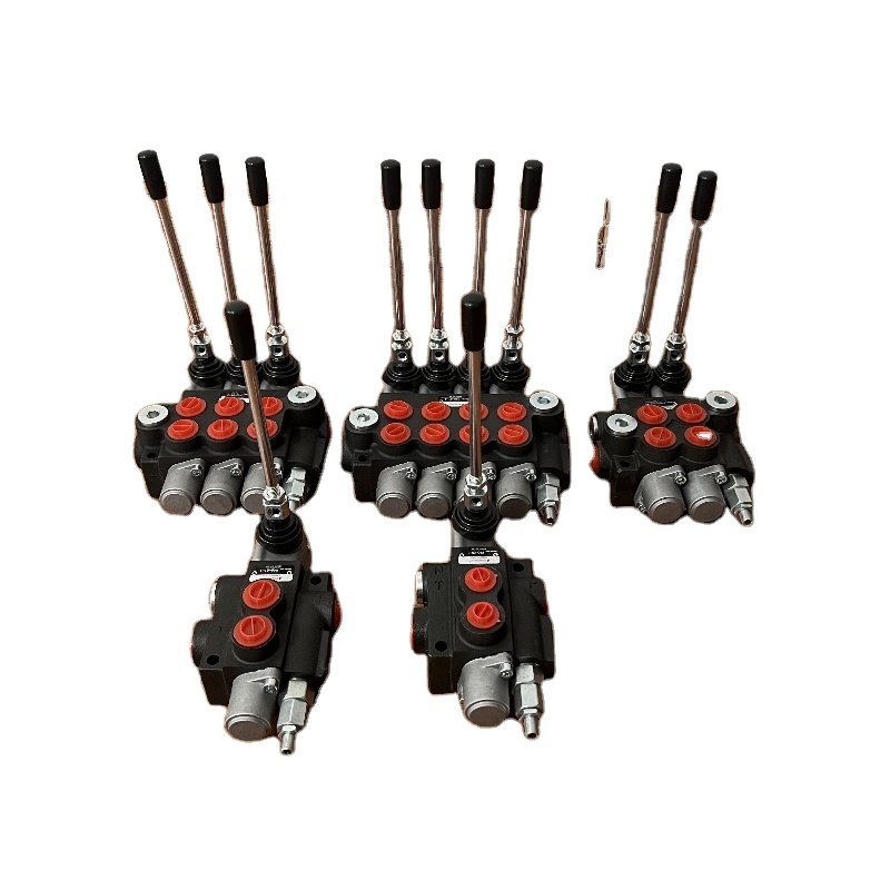 1 Spool P40 Monoblock open center hydraulic log splitter manual control valve P40-1 1p40 multiway directional control valve