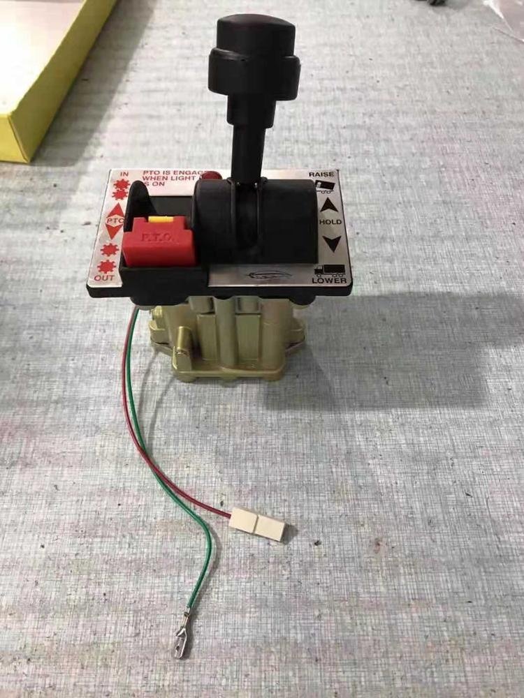 hydraulic control drain valve with PTO
