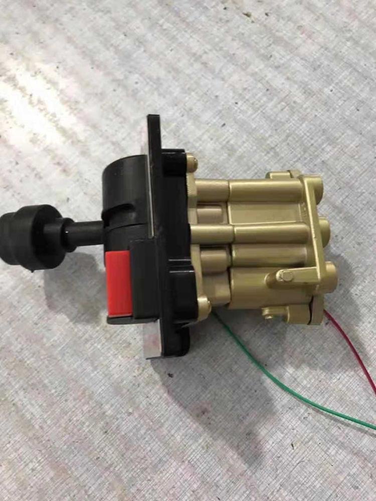 hydraulic control drain valve with PTO
