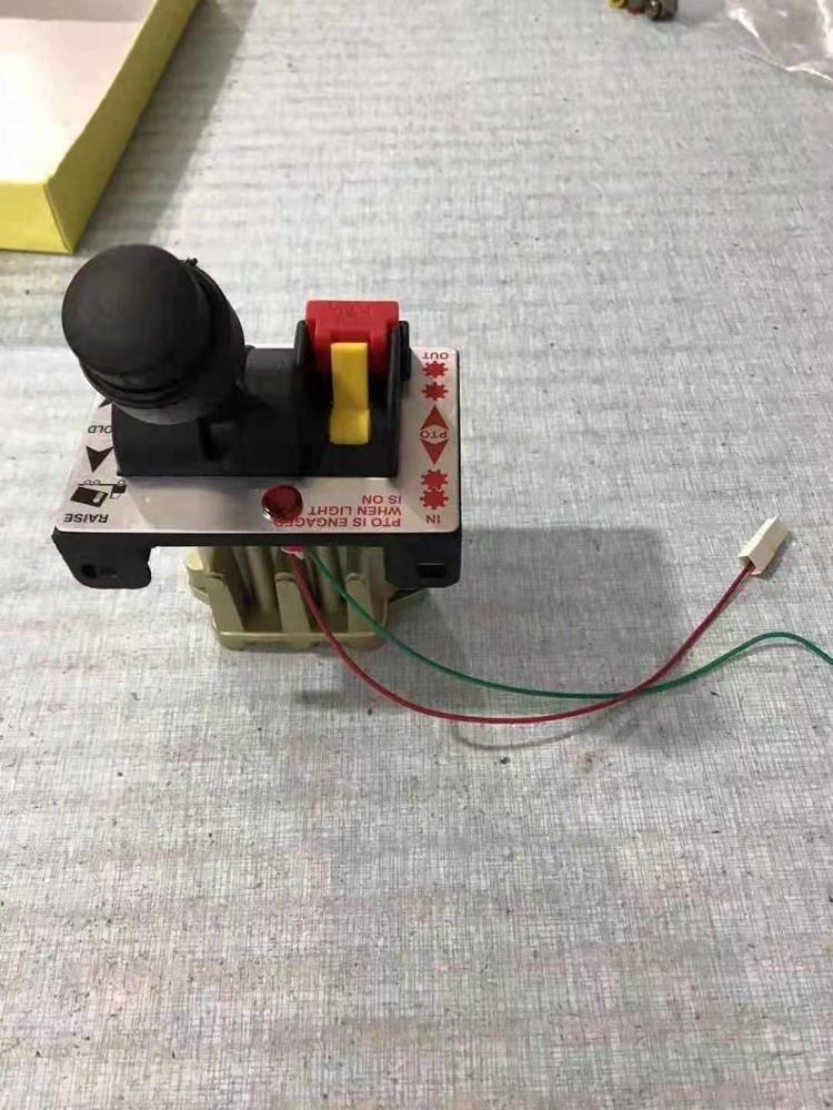 hydraulic control drain valve with PTO