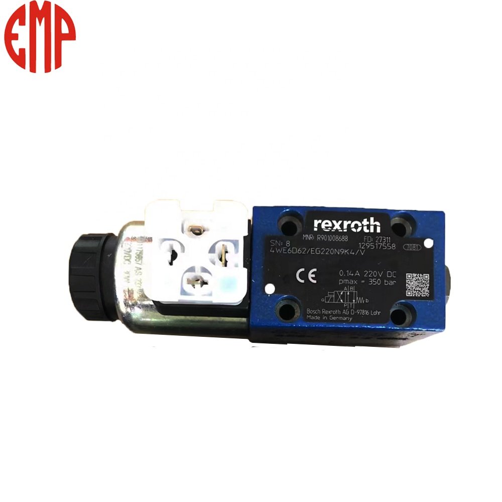 Germany rexroth 4WE6D62 EG220N9K4 V Germany rexroth original hydraulic solenoid valve 4WE6D series