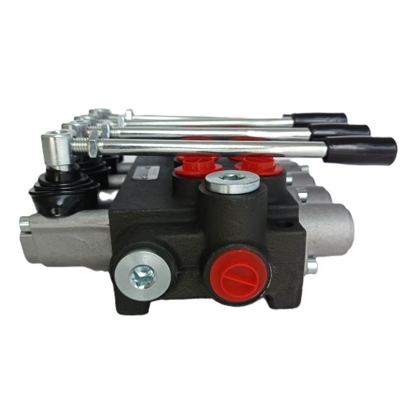 4P40 Factory Produce 4 Spool P40 Hydraulic Monoblock Directional Control Valve p40 hydraulic valve with joystick
