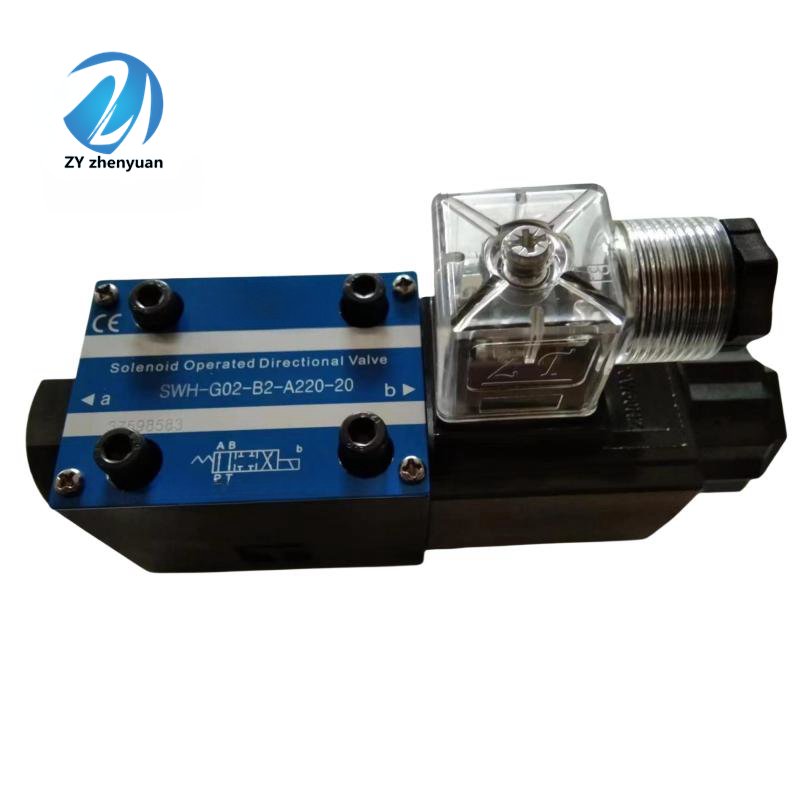 SWH SWH-G02-C4/C6-D12/D24 operated directional valve SWH-G02-C4-A220-20 SWH-G02-C6-A220-10 SWH-G02-C6-A220-20