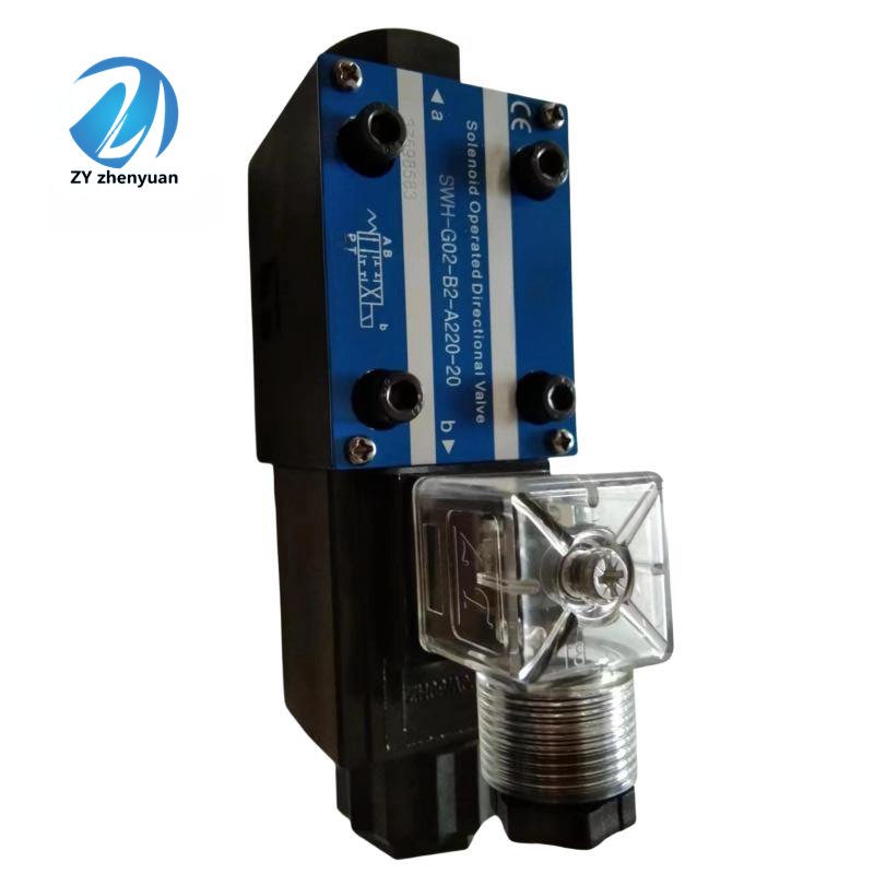 SWH SWH-G02-C4/C6-D12/D24 operated directional valve SWH-G02-C4-A220-20 SWH-G02-C6-A220-10 SWH-G02-C6-A220-20