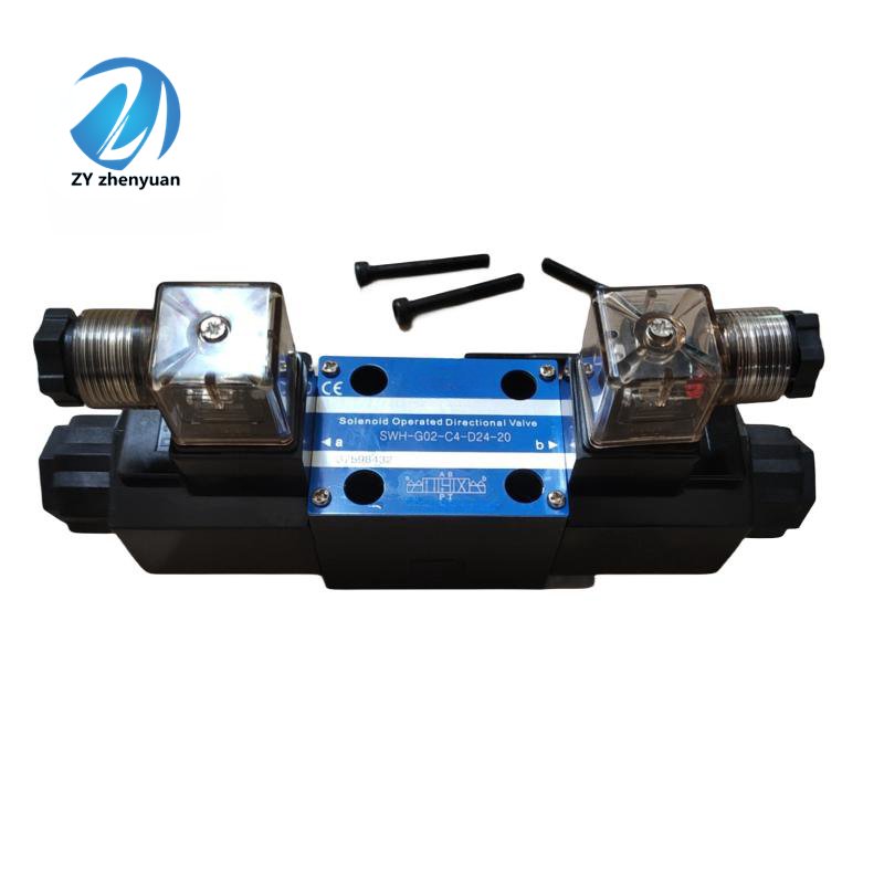 SWH SWH-G02-C4/C6-D12/D24 operated directional valve SWH-G02-C4-A220-20 SWH-G02-C6-A220-10 SWH-G02-C6-A220-20