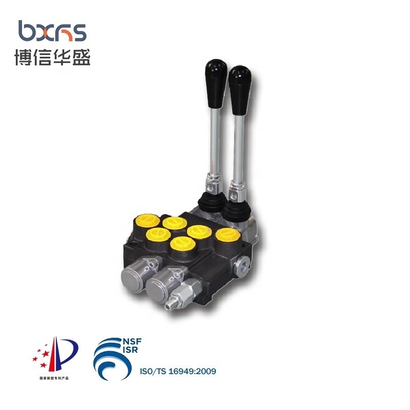 electro-hydraulic Monoblock control valves P40 flow valve with hydraulic electrical control valve