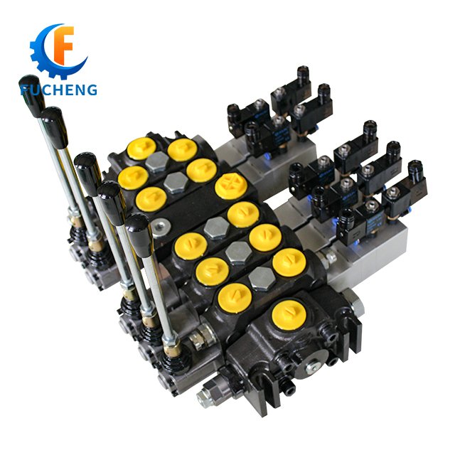 Dcv100 100L/M Flow Hydraulic Sectional Electric Hydraulic Control Valve