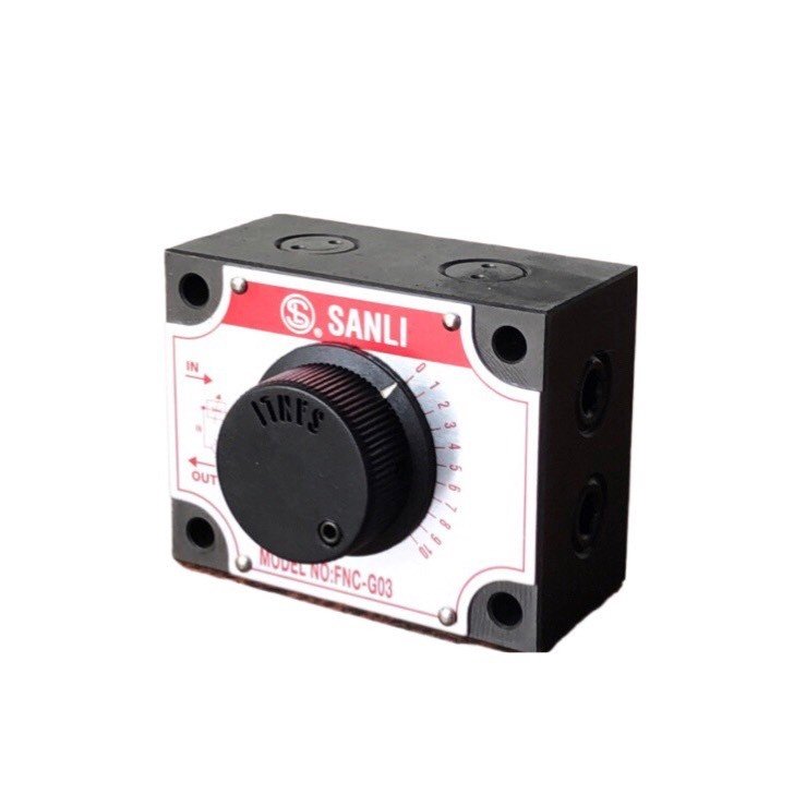 High Quality Adjustable Industrial Hydraulic Flow Regulating Valve Made In Taiwan