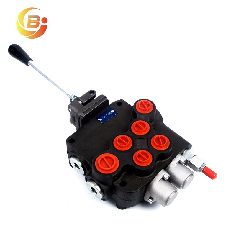 High Efficiency 2 Way Hydraulic Selector Valve Forklift Hydraulic Valve
