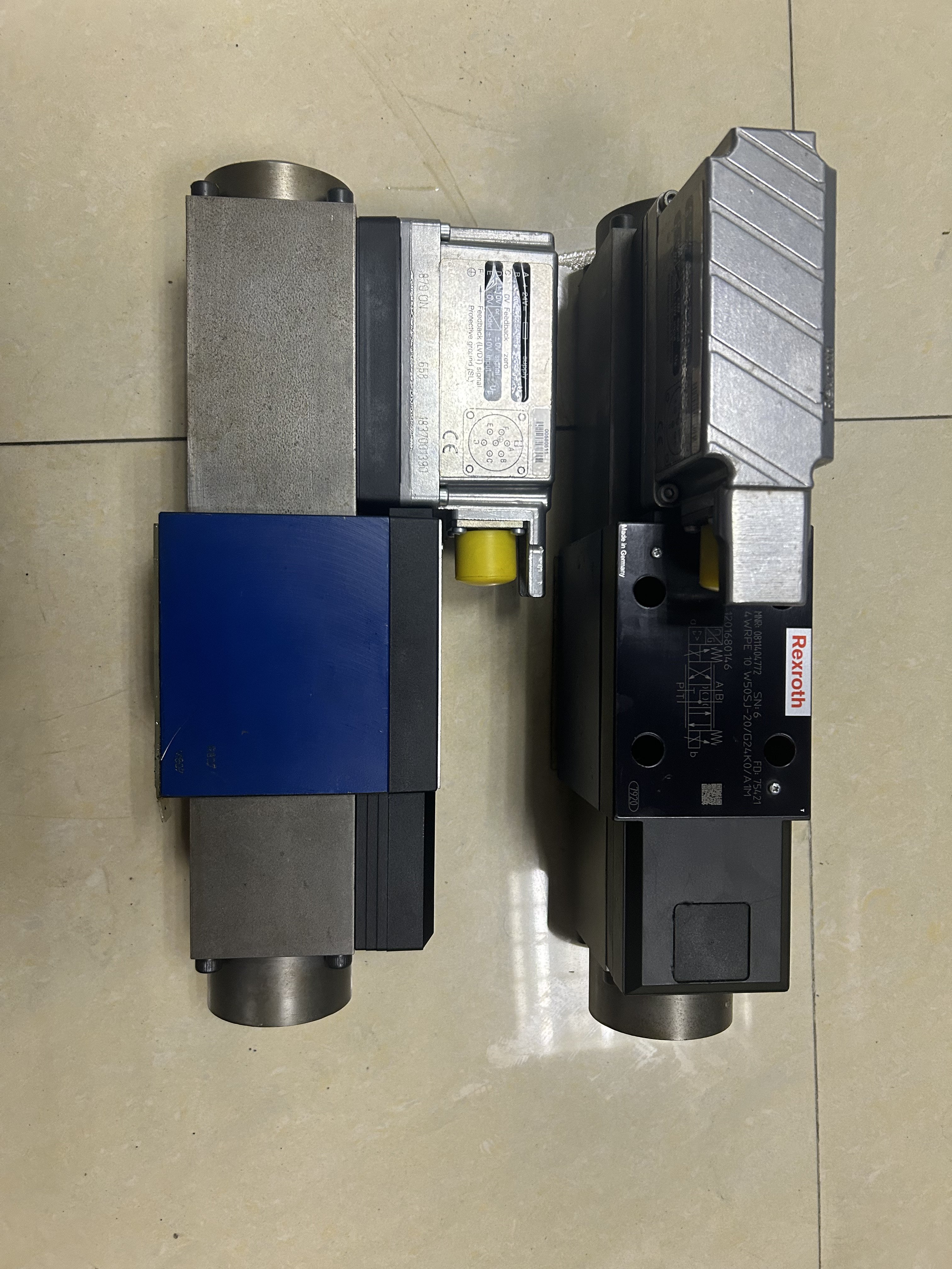 4WRPE series proportional control directional valve 4WRPE10W50SJ-2X/G24K0/A1M Rexroth original hydraulic proportional valve