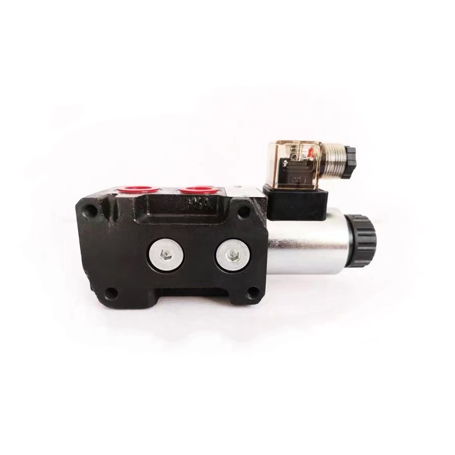 SVV06 solenoid diverter valve 3 way spool diverter hydraulic solenoid hydraulic manual oilpath diverter valve