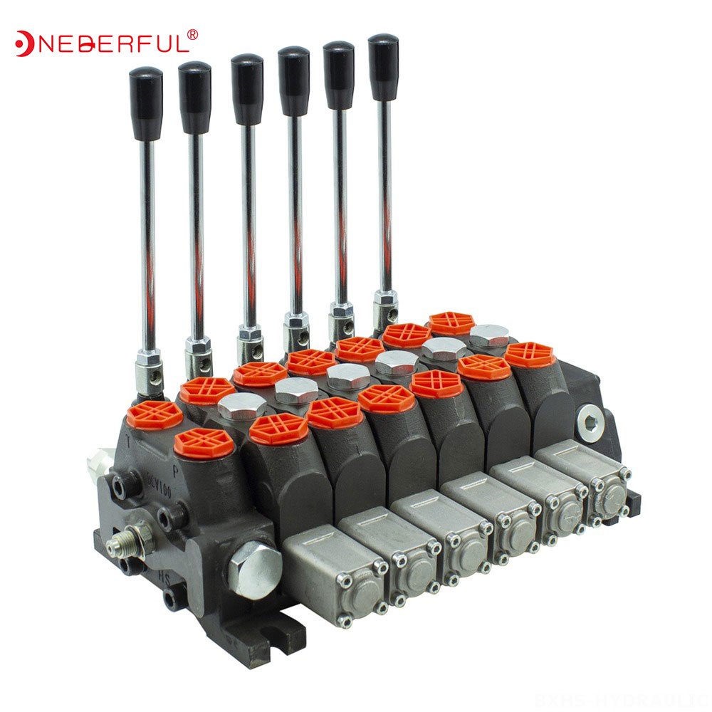 Solenoid Electric Hydraulic manual directional Control Valve Agricultural Tractors Joystick Directional Valve