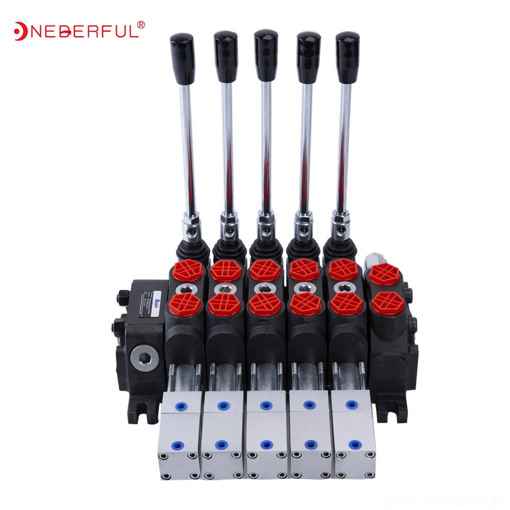Solenoid Electric Hydraulic manual directional Control Valve Agricultural Tractors Joystick Directional Valve