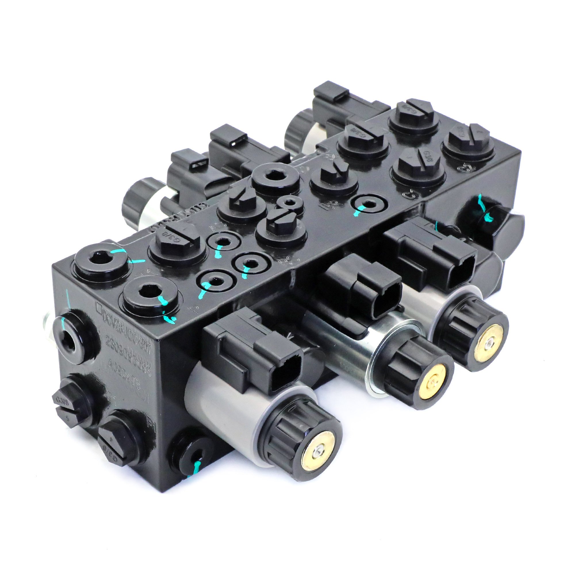 Electric Hydraulic Solenoid Valve Sectional Control Directional Control Valve with Hydraulic Solenoid Valve