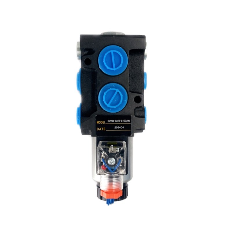 SVV06/KVH/MOP Hydraulic Solenoid Selector/Diverter Valve, 13 GPM, 12v DC